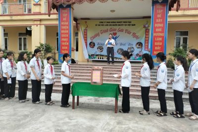 TIẾNG HÁT TỪ TRÁI TIM – HÀNH TRÌNH CỦA NGHỊ LỰC VÀ LÒNG NHÂN ÁI TẠI TRƯỜNG THCS HẢI QUANG