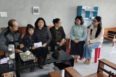 TRƯỜNG THCS HẢI QUANG THĂM HỎI, ĐỘNG VIÊN HỌC SINH KHUYẾT TẬT NHÂN NGÀY QUỐC TẾ NGƯỜI KHUYẾT TẬT 3/12